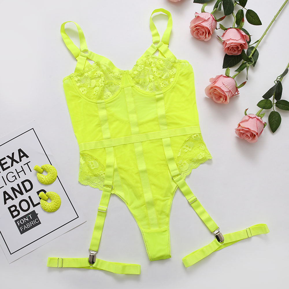 Lace Sexy Nightclub Outfit Jumpsuit