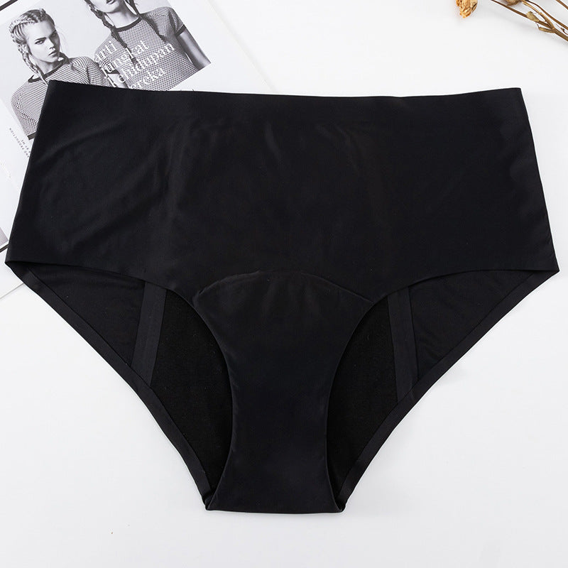 Large Size Seamless High Waisted Physiological Underwear